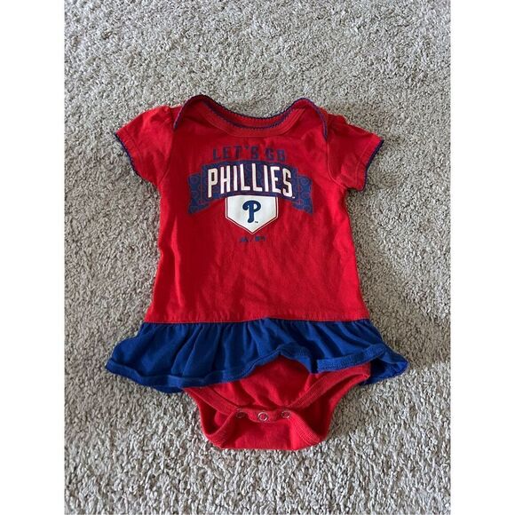 Phillies tutu onsie size 6-9 mos - Picture 1 of 3